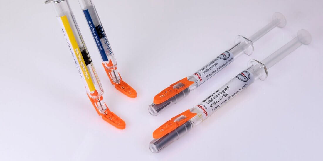 Needle-Trap für Nipro: Nadelschutz für Impfstoffspritzen