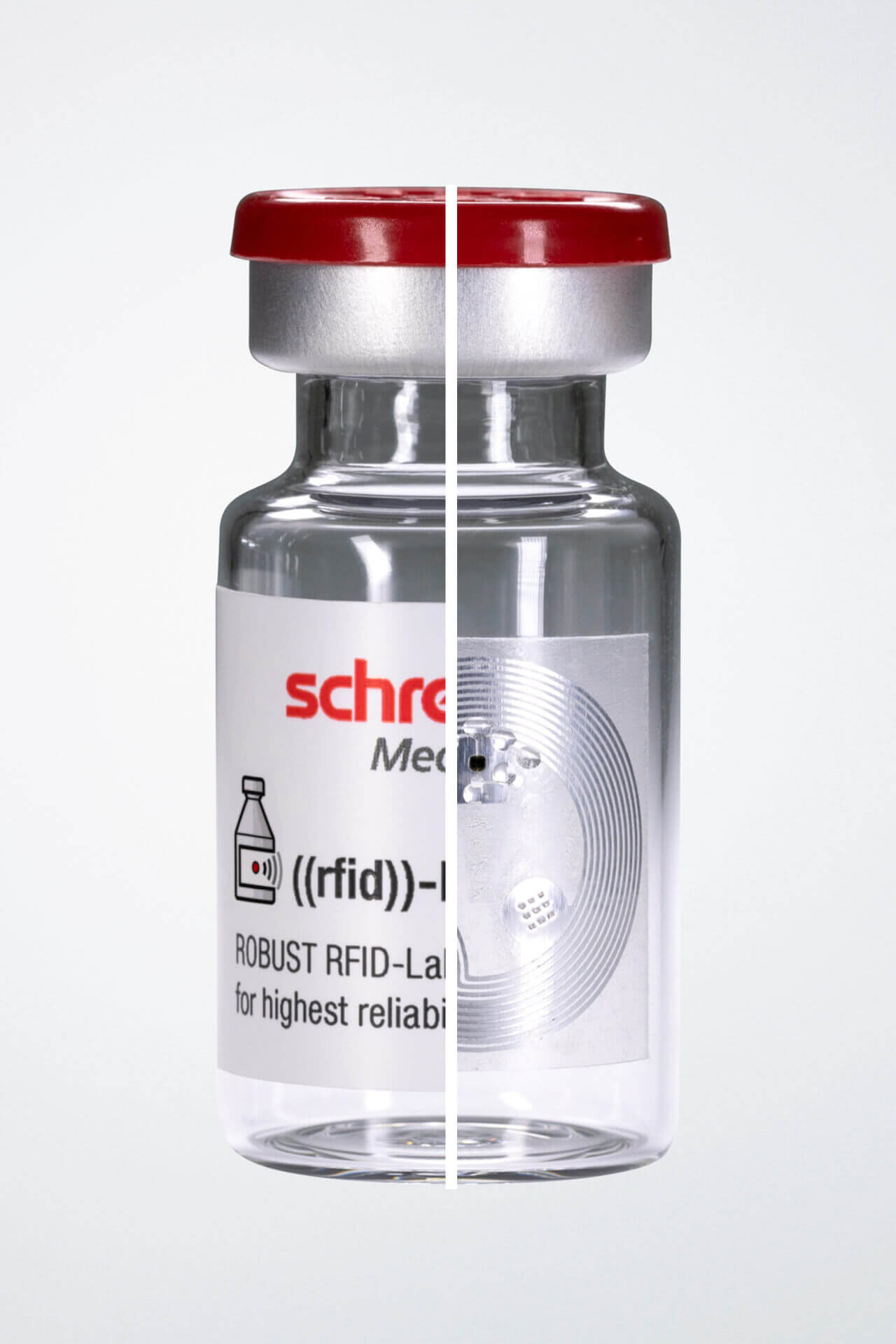 Robust RFID-Label from Schreiner MediPharm