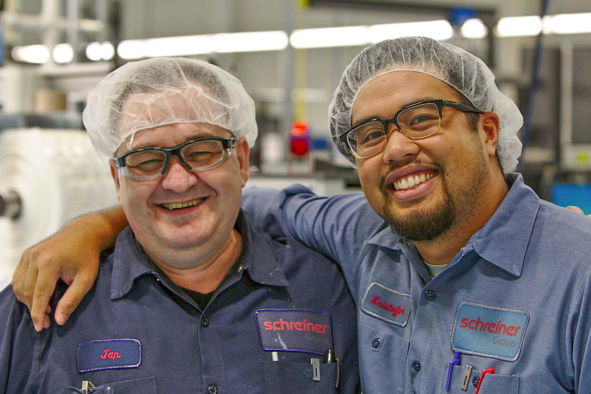„Freude“ ist einer der vier Unternehmenswerte der Schreiner Group, die auch im US-Werk in Blauvelt gelebt werden.