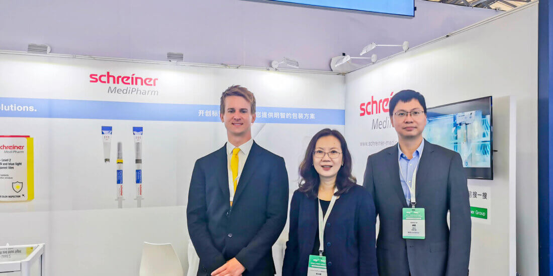 Schreiner MediPharm is regularly represented at trade fairs and congresses in China in order to present its solutions and to engage in exchanges with customers, partners, and prospects.