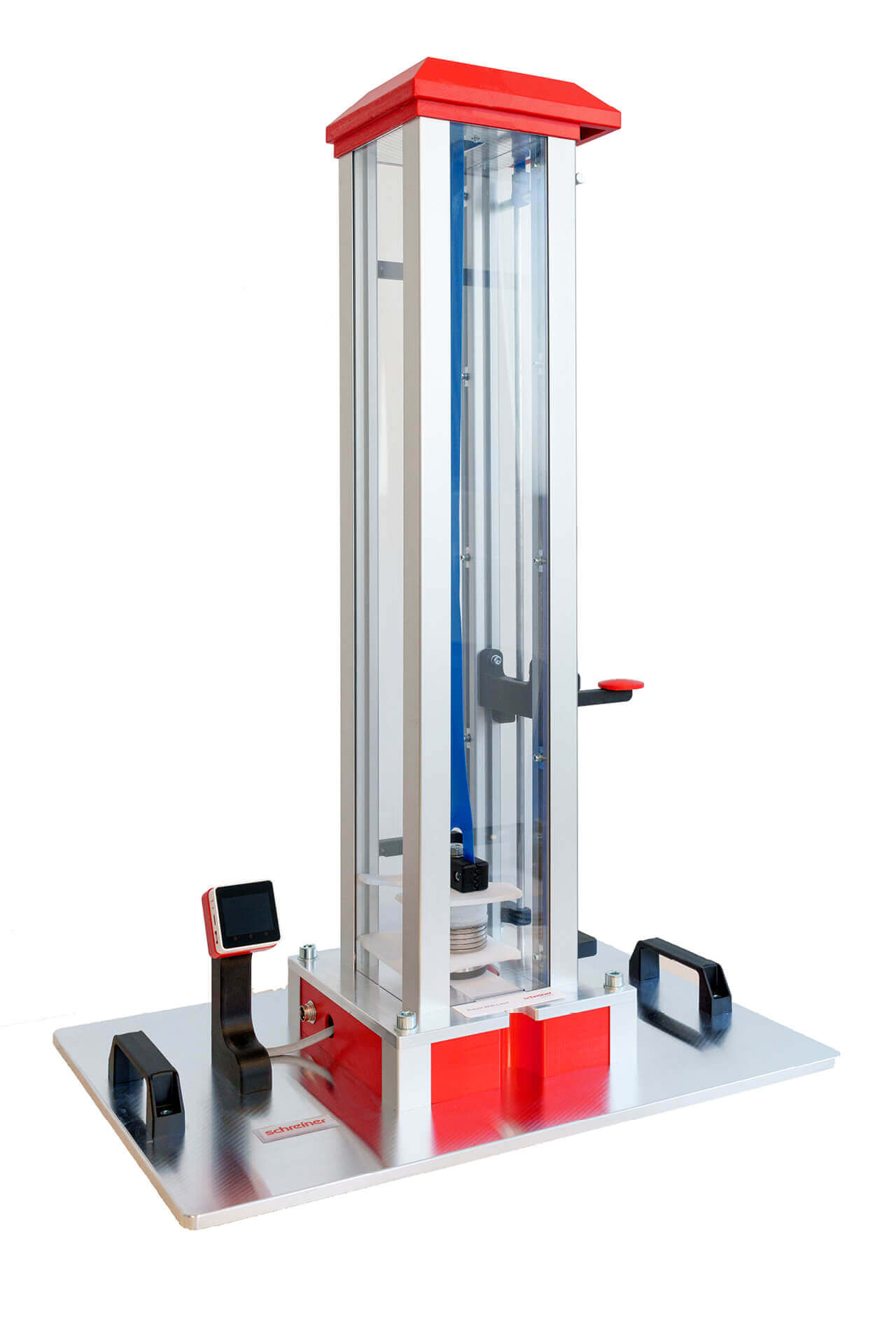 Just under one meter tall and weighing almost 10 kilograms: The newly developed demonstrator also gives customers or interested parties the opportunity to test the Robust RFID technology.