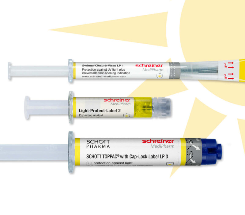 Cap-Lock Label (v. o. n. u.) sind so konzipiert, dass sie den individuellen Anforderungen von Pharmaunternehmen gerecht werden.