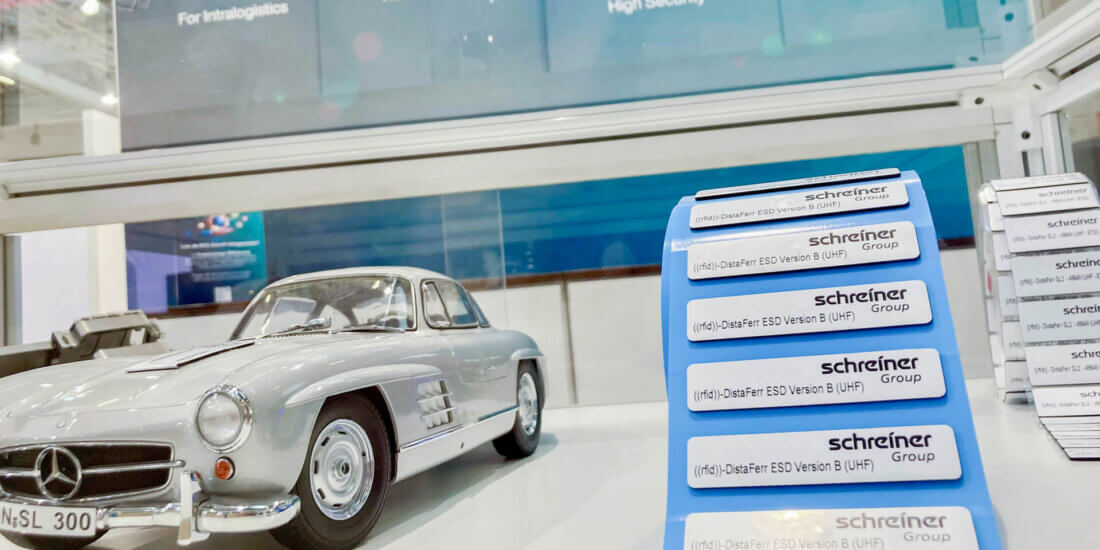 RFID label at LogiMat 2025