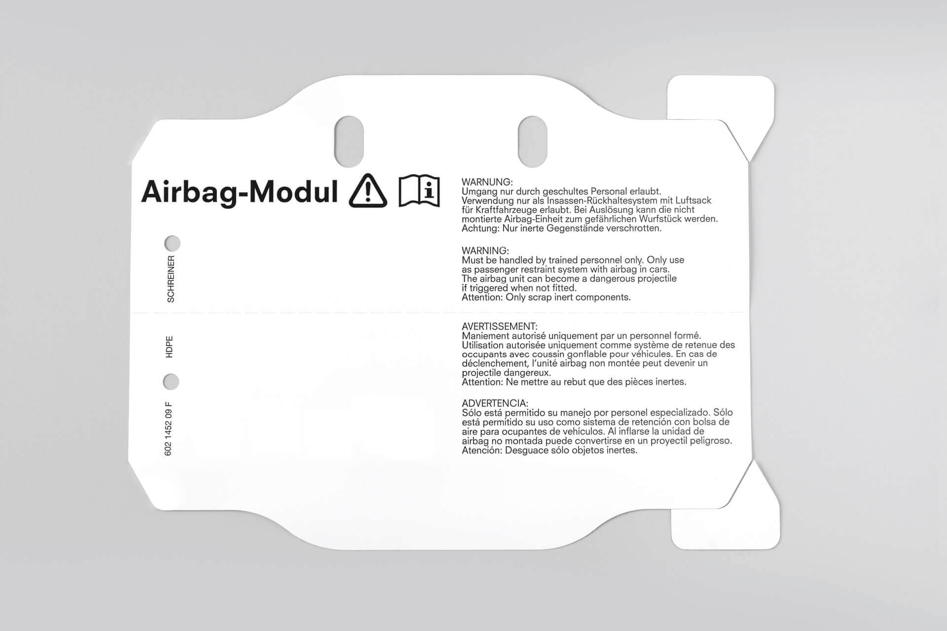 Airbag-Cover