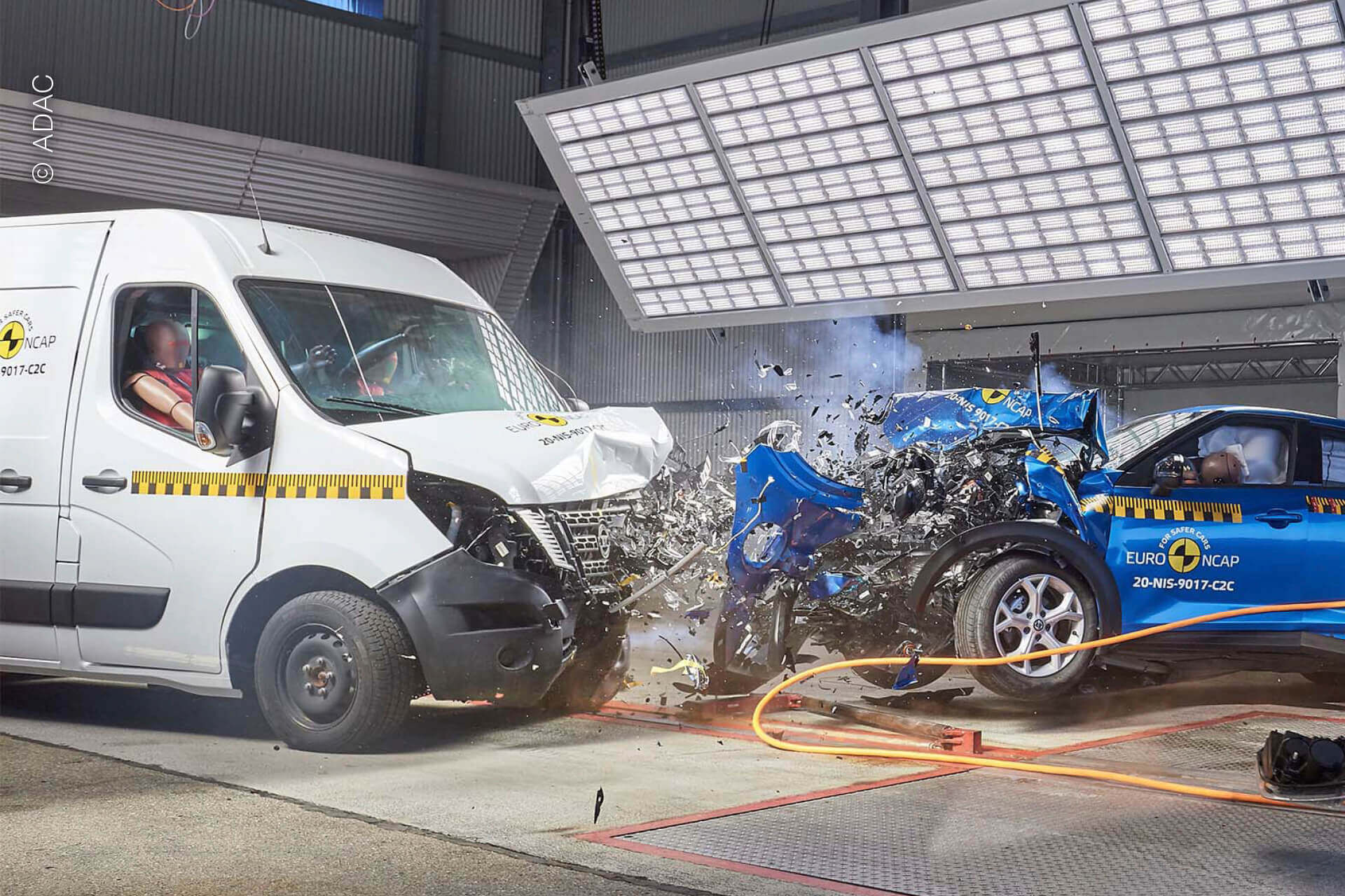 Airbag crash test