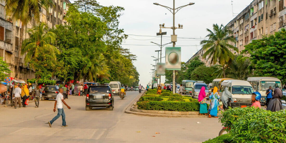 Smarte Sicherheit für Sansibar Straße Sansibar